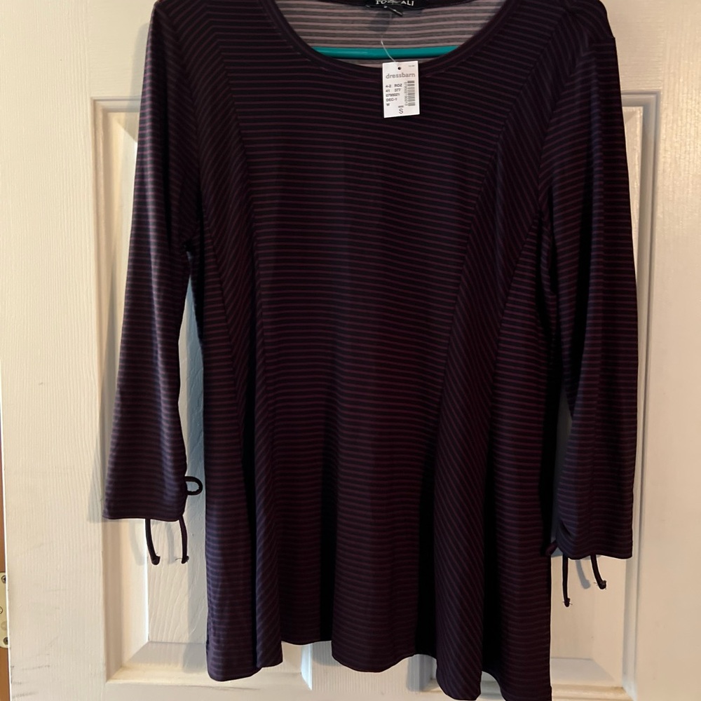 Dressbarn Roz & Ali stripped top.